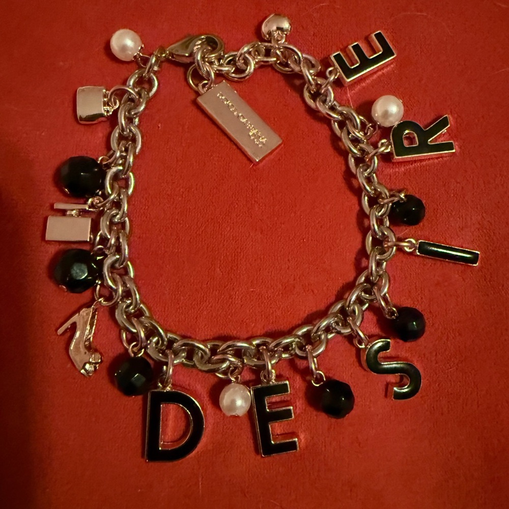 Dolce & Gabbana Signed The One DESIRE Charms Bracelet